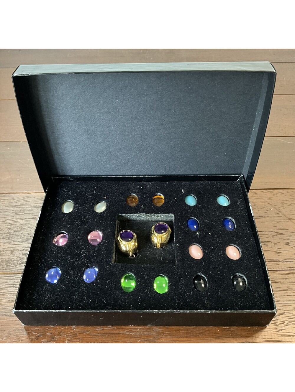 Joan Rivers Classics Collection Interchangeable Clip-on Earrings Set 10 Colors